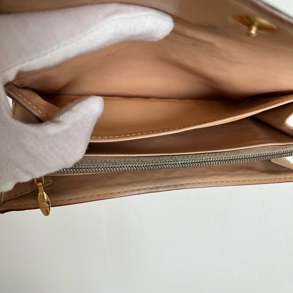Louis Vuitton Portefeuille Murikami wallet with 46”unbrand chain 2006 - Picture 11 of 17